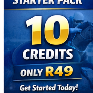 10 Credits – Starter Pack (R4.90 per credit)