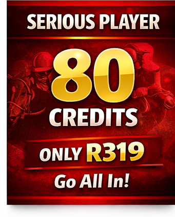 80 Credits – Serious Player (R3.99 per credit)